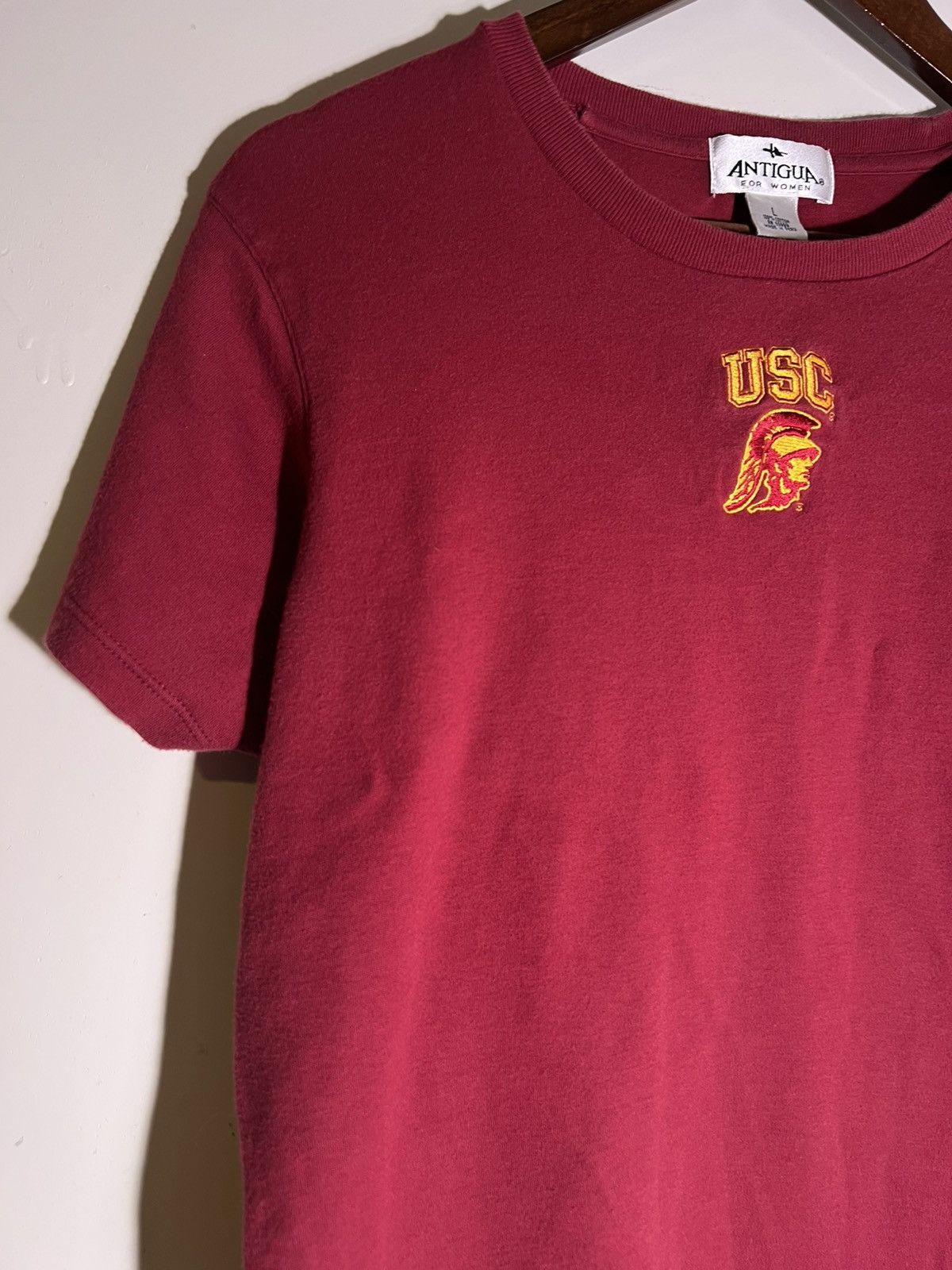 Vintage Y2K 2000's VTG Vintage USC University Retro Logo T Shirt Size L / US 10 / IT 46 - 4 Thumbnail