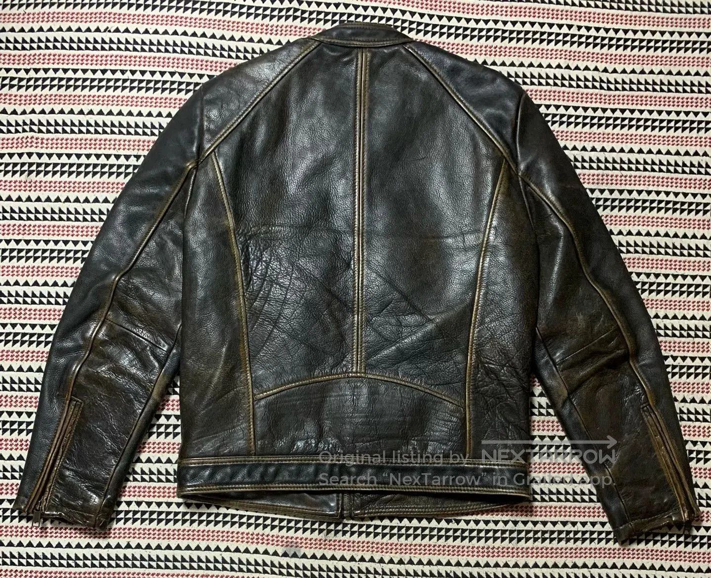 Andrew Marc marc new york leather motorcycle jacket. Size US L / EU 52-54 / 3 - 2 Thumbnail