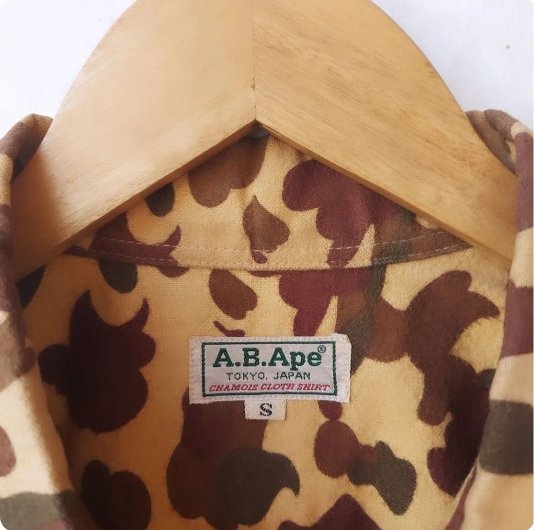 Bape Vintage BAPE 1st Camo Long Sleeve Button Shirt Size US S / EU 44-46 / 1 - 4 Thumbnail