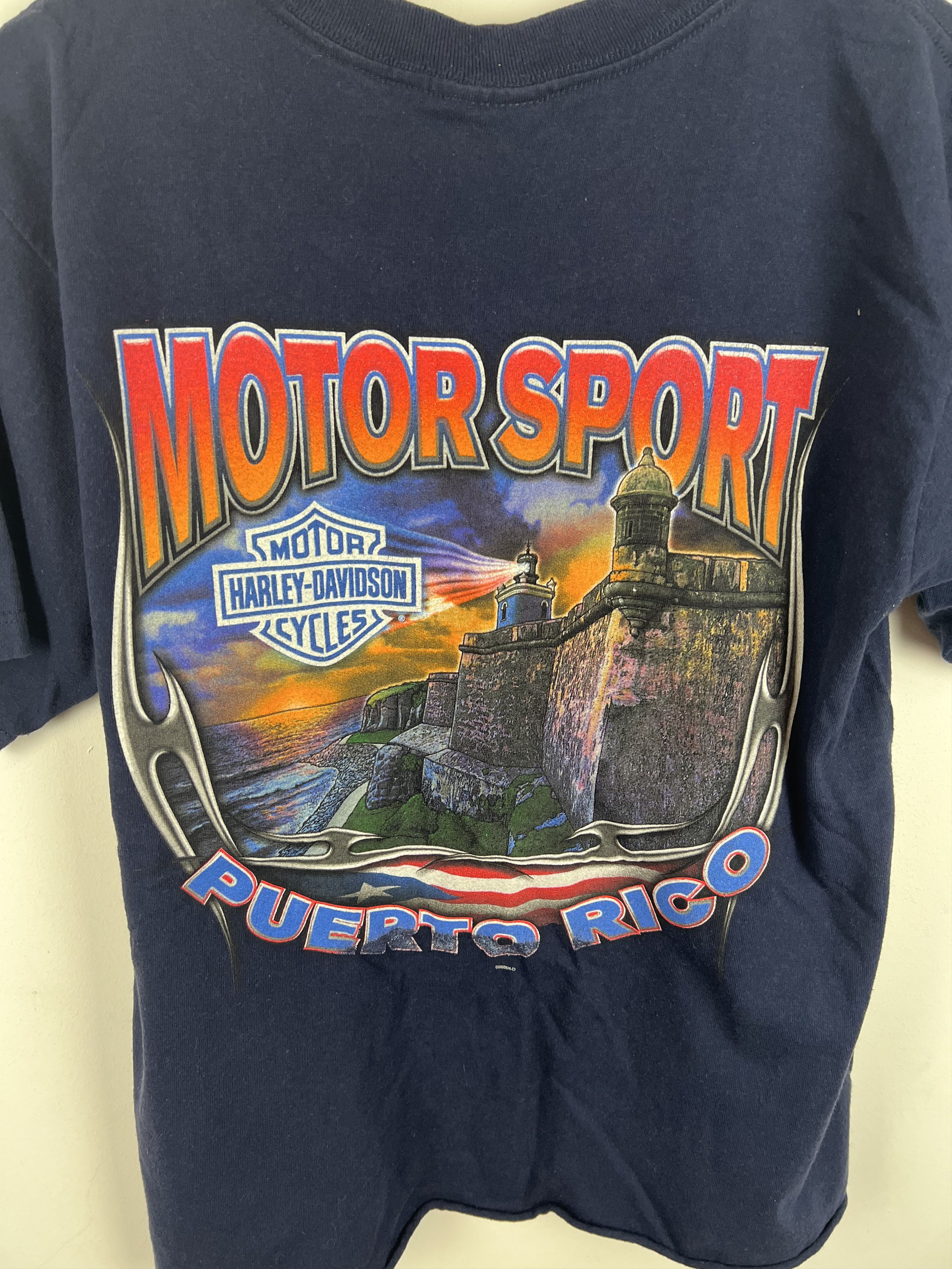Harley Davidson Vintage Harley Davidson Puerto Rico 2006 size M Size US M / EU 48-50 / 2 - 15 Thumbnail