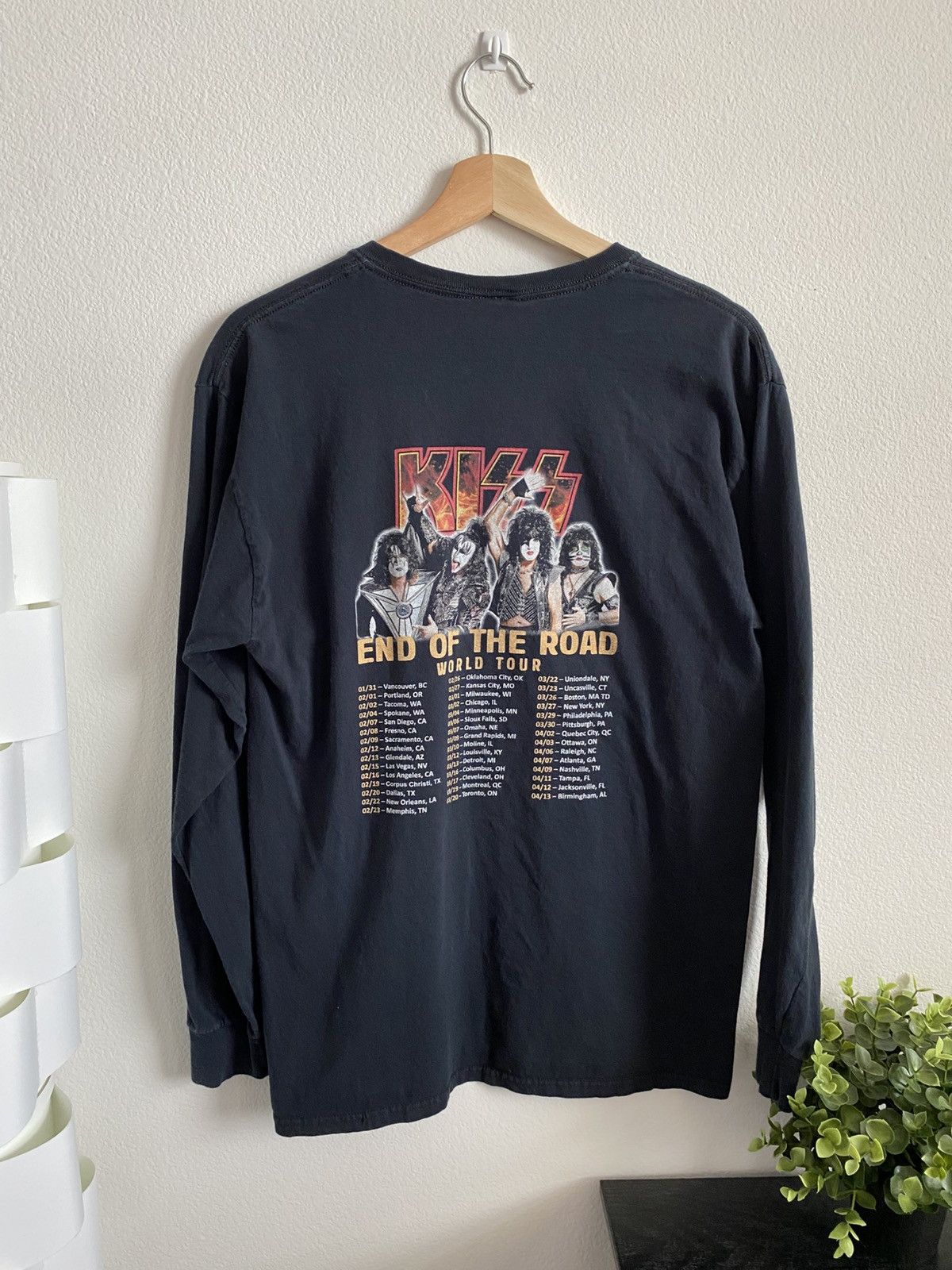 Band Tees 00s KISS End of The Road Tour Band Tee Size US M / EU 48-50 / 2 - 2 Thumbnail