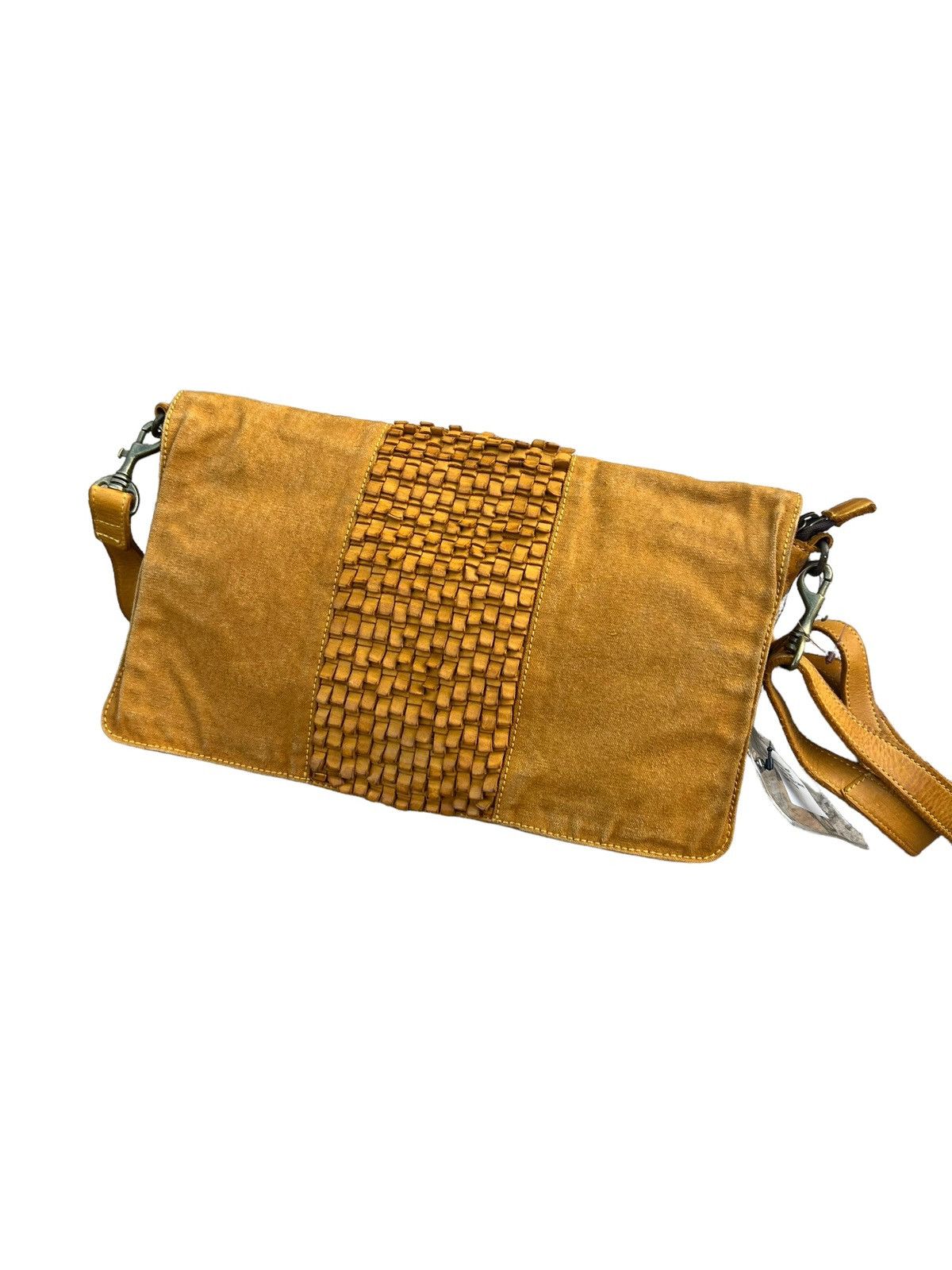 Levi's Joy Walker Plus Japan Hybrid Canvas Patina Leather Bag Size ONE SIZE - 20 Thumbnail