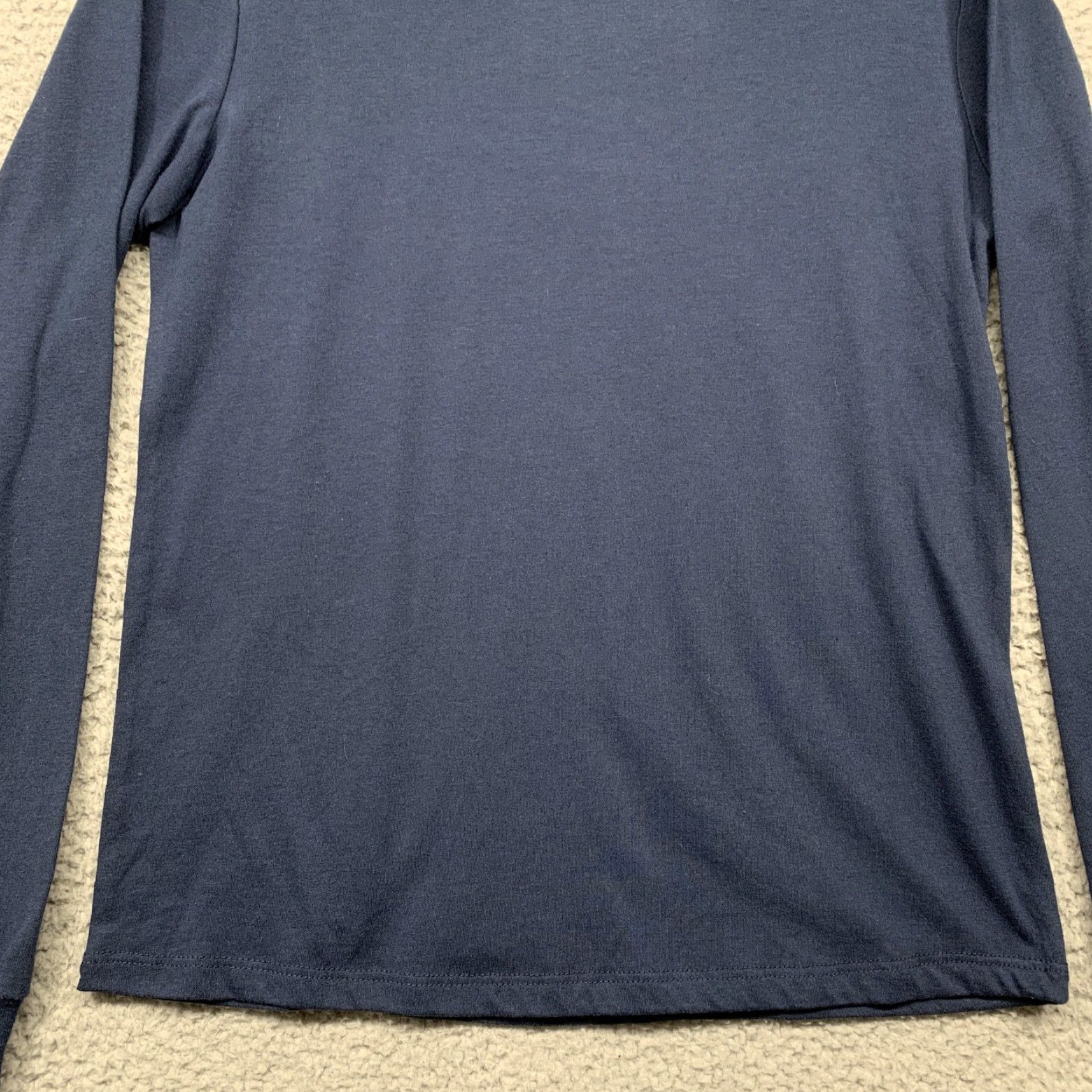 Vintage Zoe + Liv T-Shirt XS Long Sleeve Navy Blue White Hugs & Knishes NWT Ladies Shirt Long Sleeve Navy Blue White Hugs & Knishes NWT XS Womens Size XS / US 0-2 / IT 36-38 - 6 Thumbnail