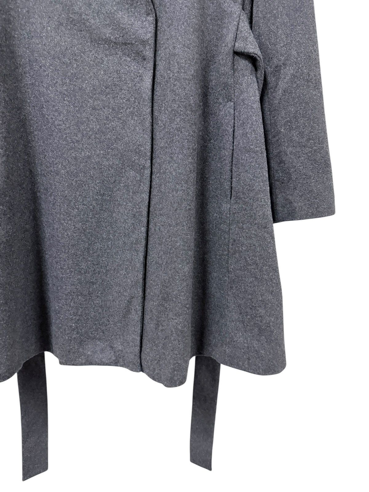 MM6 Max&Co Asymmetrical Wool Double Breasted Longjacket Belt Size US S / EU 44-46 / 1 - 9 Thumbnail