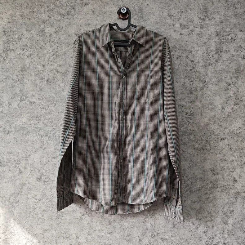 Gucci Gucci Plaid shirt Size US XXS / EU 40 - 1 Thumbnail