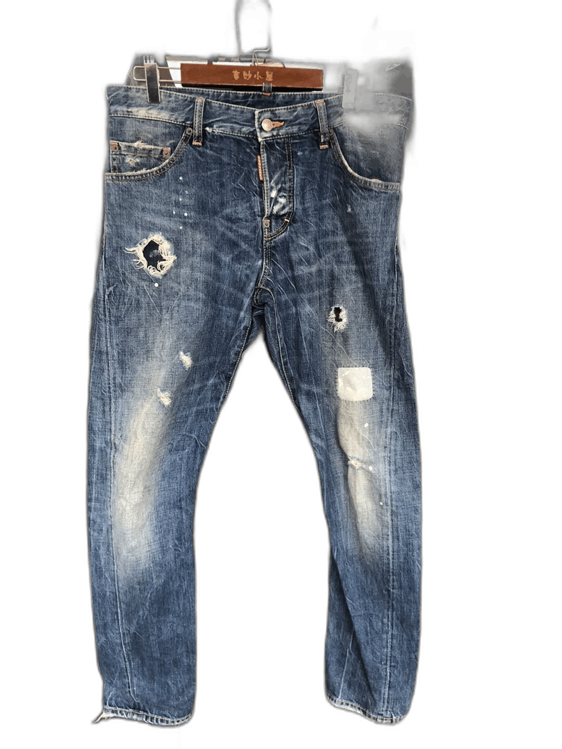Dsquared2 dsquared2 distressed denim jeans size 48 Size US 44 / EU 60 - 1 Thumbnail