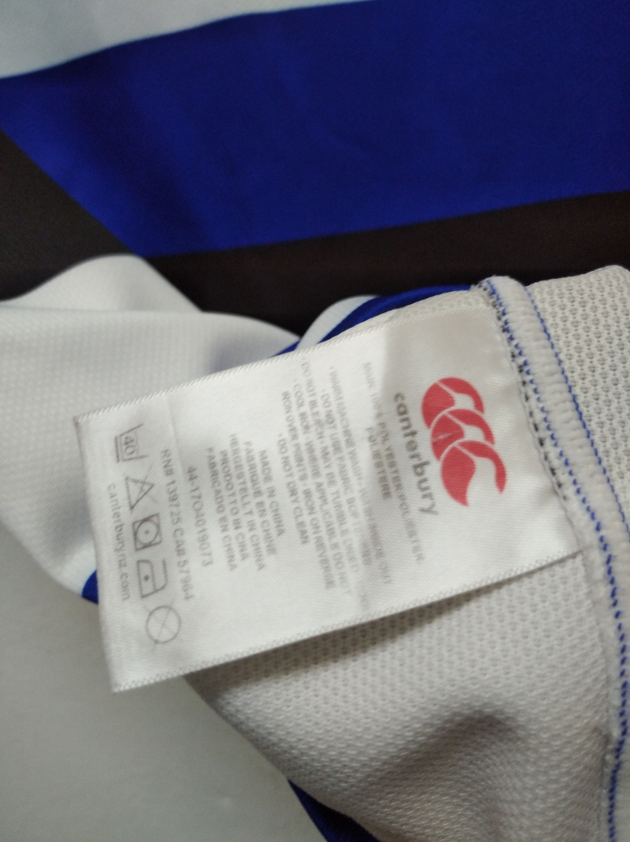 Canterbury of New Zealand Bath Rugby Canterbury Dyson jersey Size US M / EU 48-50 / 2 - 8 Thumbnail