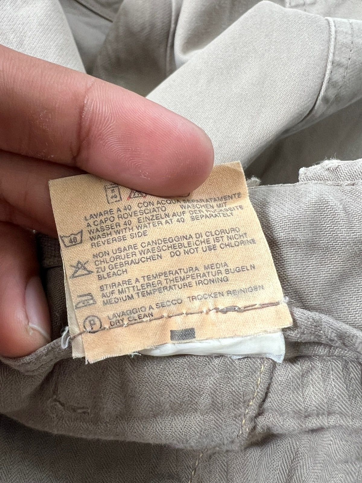 Mason's Masons Multipocket Distressed Cargo Pants Size US 32 / EU 48 - 17 Thumbnail