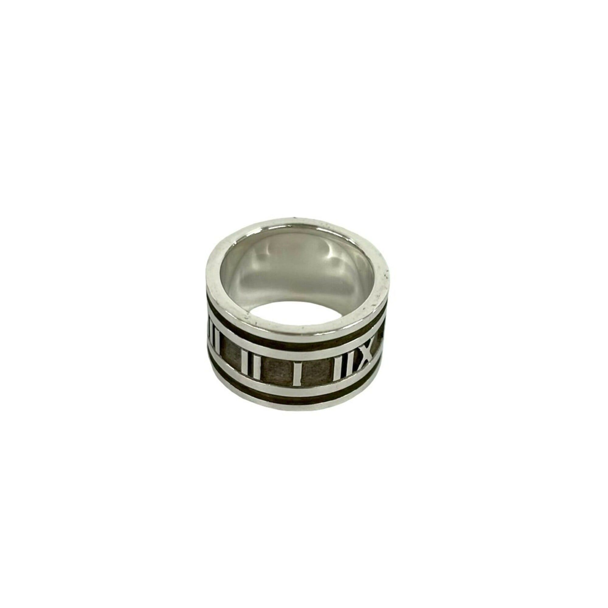 Tiffany & Co. TIFFANY&Co. Tiffany Atlas Ring, Sterling Silver 925, 1 piece, Accessory, Silver, 8-317 Size ONE SIZE - 1 Thumbnail