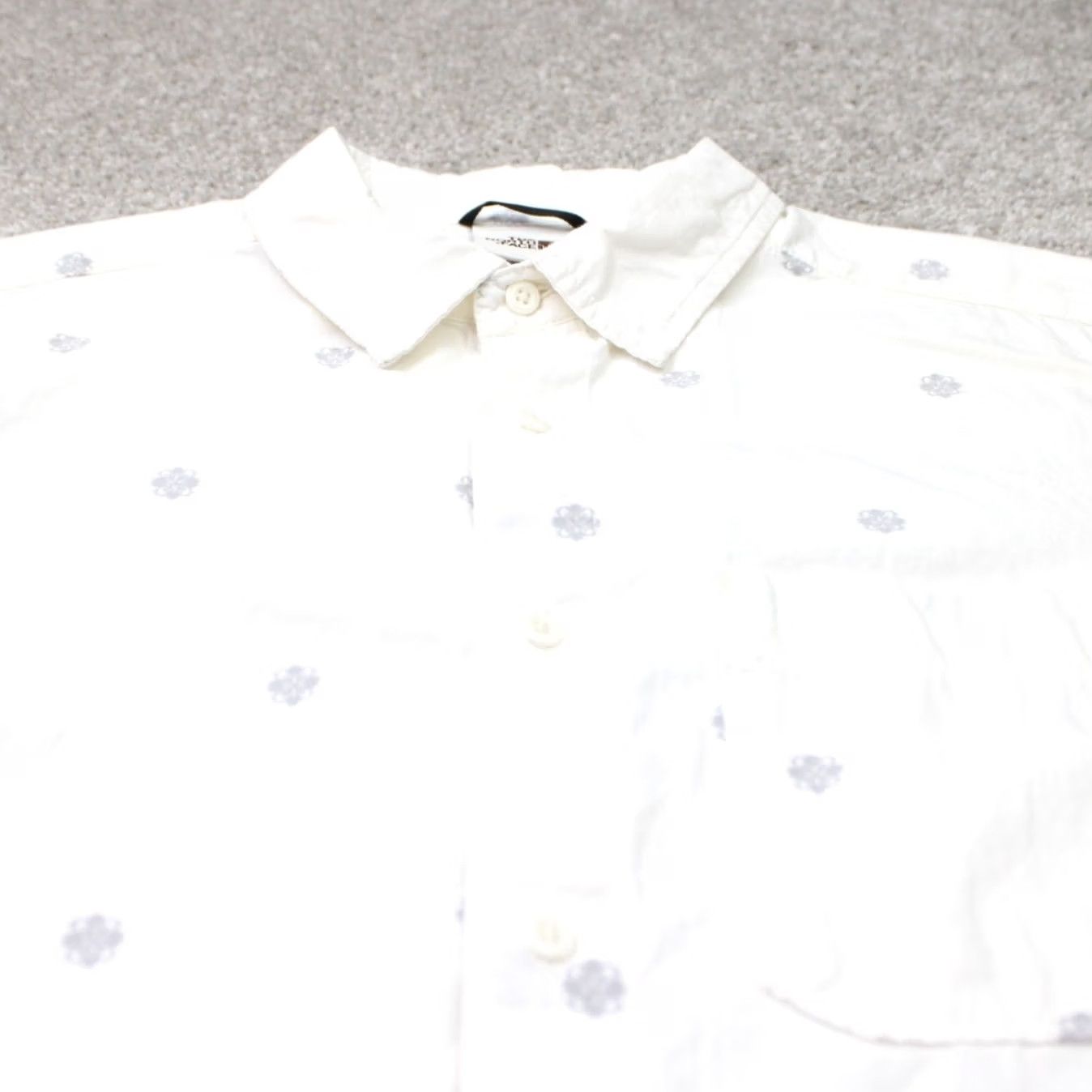 The North Face The North Face Shirt Mens Medium White Geometric Baytrail Jacquard Short Sleeve Size US M / EU 48-50 / 2 - 5 Thumbnail