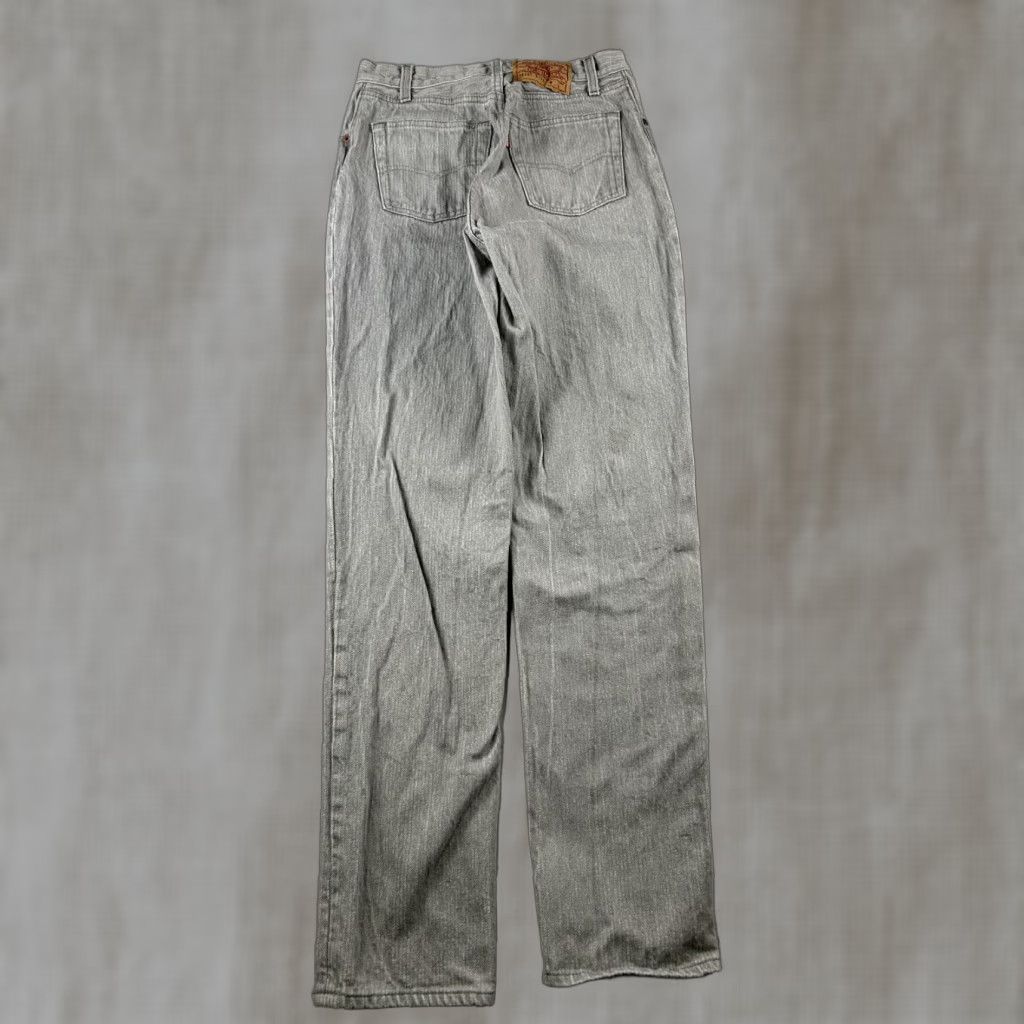 Levi's VINTAGE Levi's 501 Jeans Womens 27x32 Gray High Rise Straight 13 Size 34" / US 12 / IT 48 - 1 Thumbnail