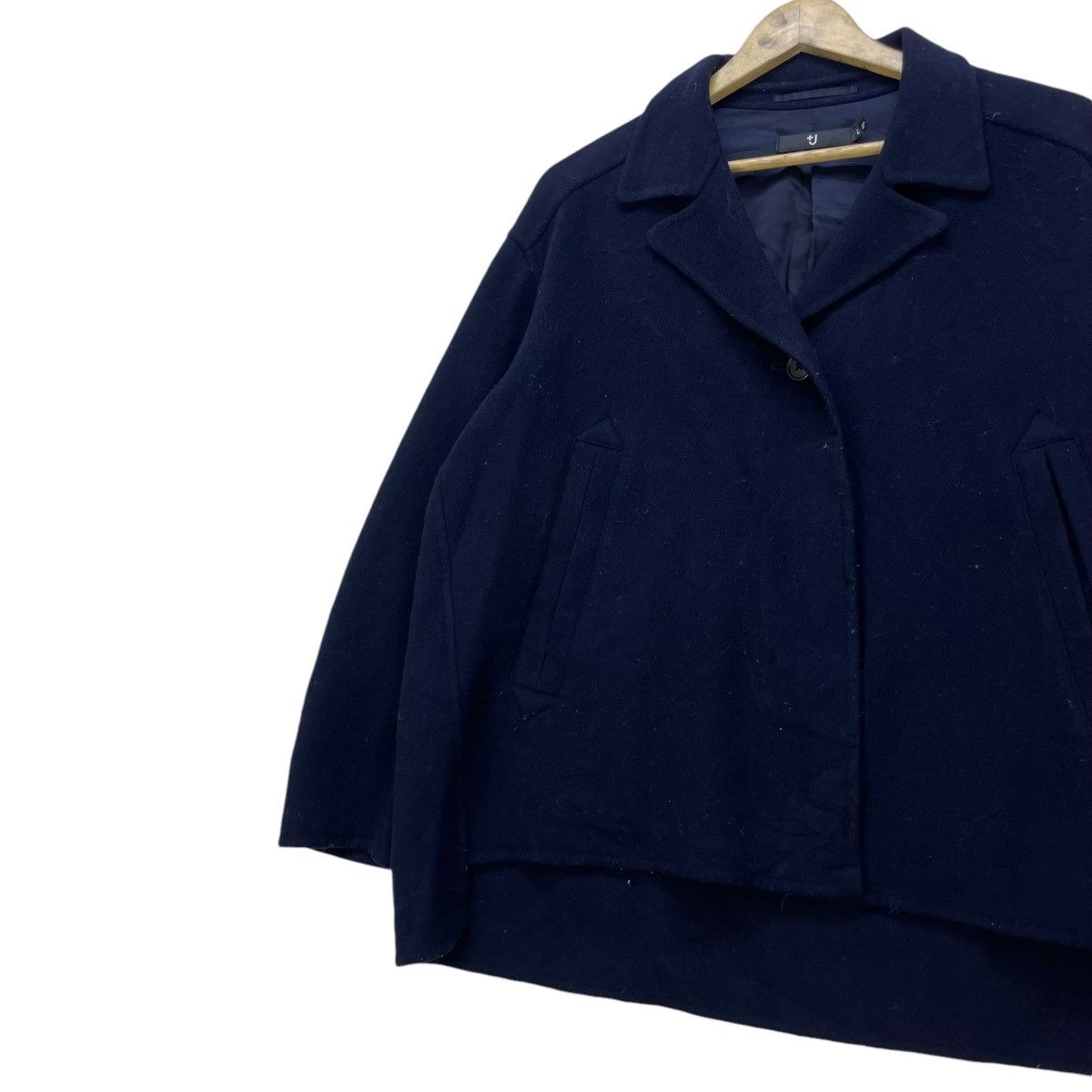 Designer × Jil Sander Jil Sander X Uniqlo Baggy Wool Jacket Size L / US 10 / IT 46 - 3 Thumbnail