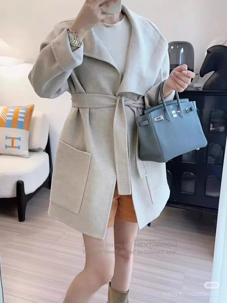 Hermes Hermes double-faced goat cashmere coat Size XS / US 0-2 / IT 36-38 - 6 Thumbnail