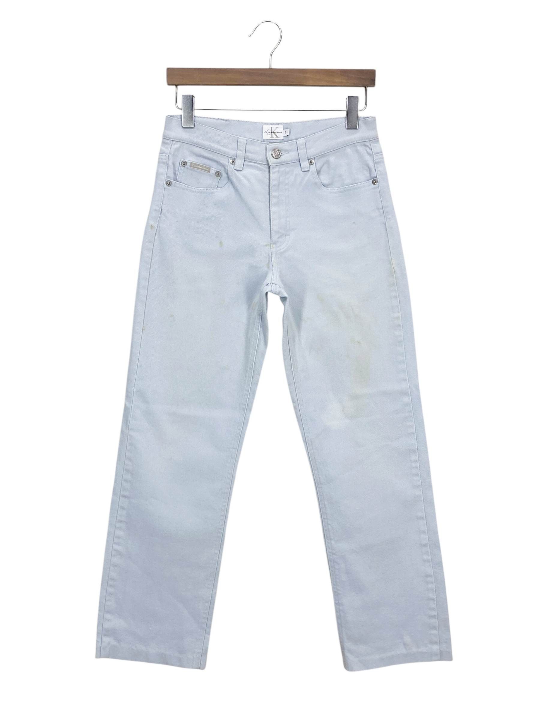Calvin Klein × Vintage Calvin Klein Jeans Vintage High Waisted Jeans Size 28" / US 6 / IT 42 - 4 Thumbnail