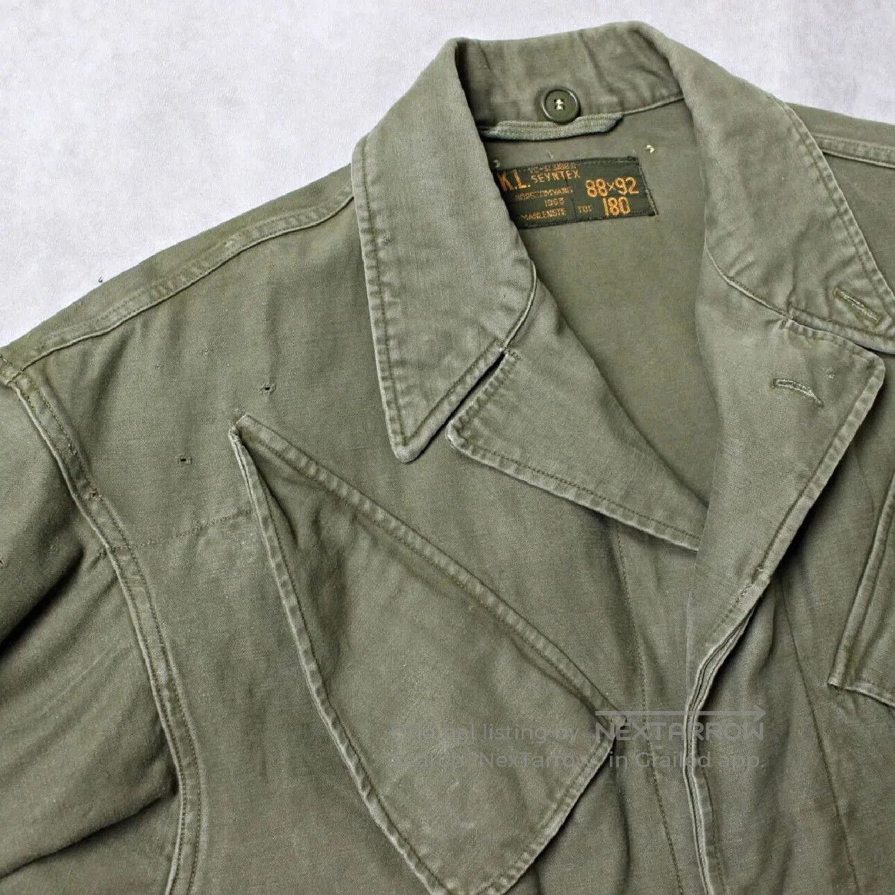 Vintage Vintage 60s Dutch Field Jacket. Size US M / EU 48-50 / 2 - 4 Thumbnail