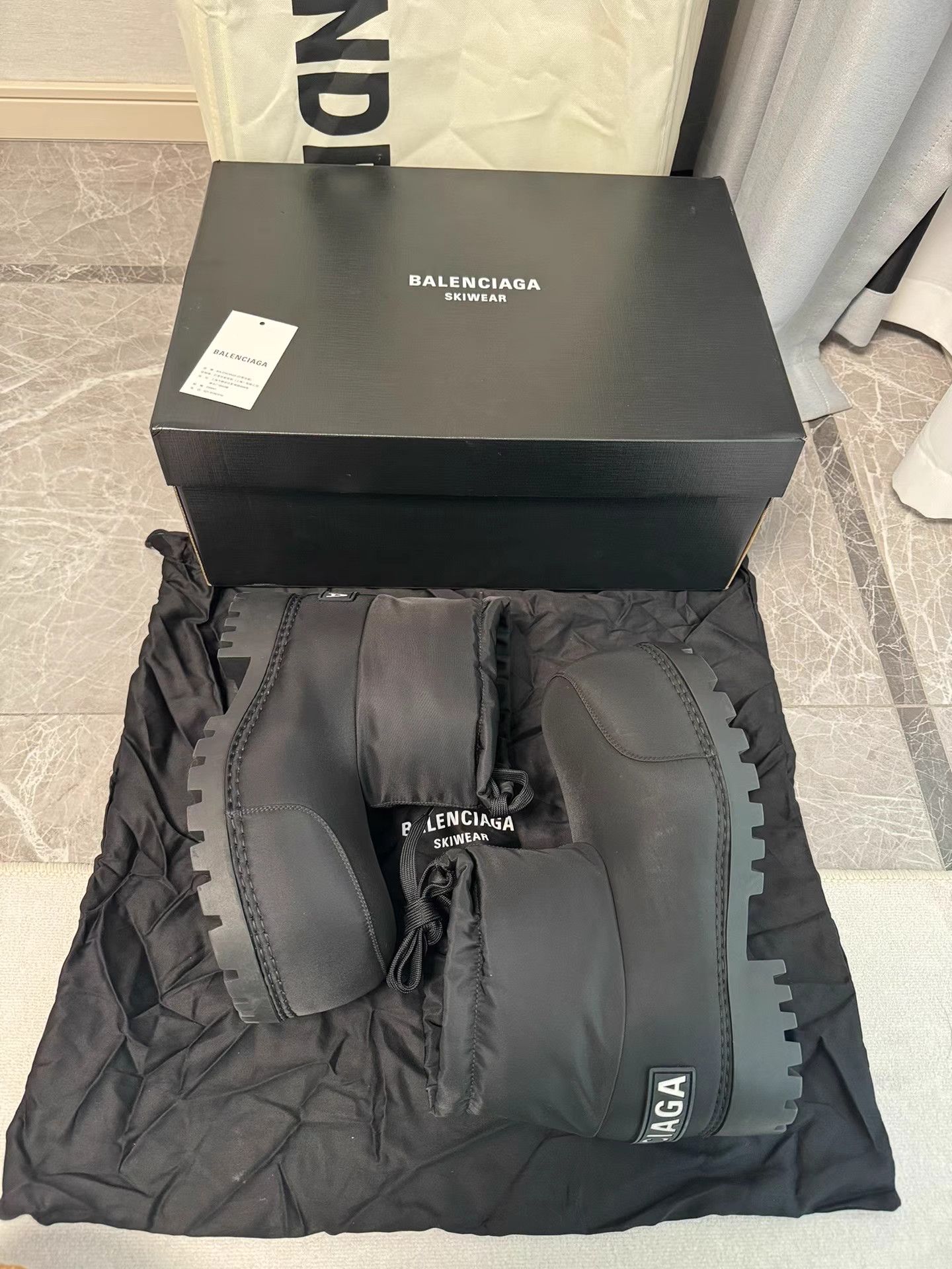 Balenciaga Balenciaga Alaska Low Nylon Snow Boots K6 Size US 8 / IT 38 - 5 Thumbnail