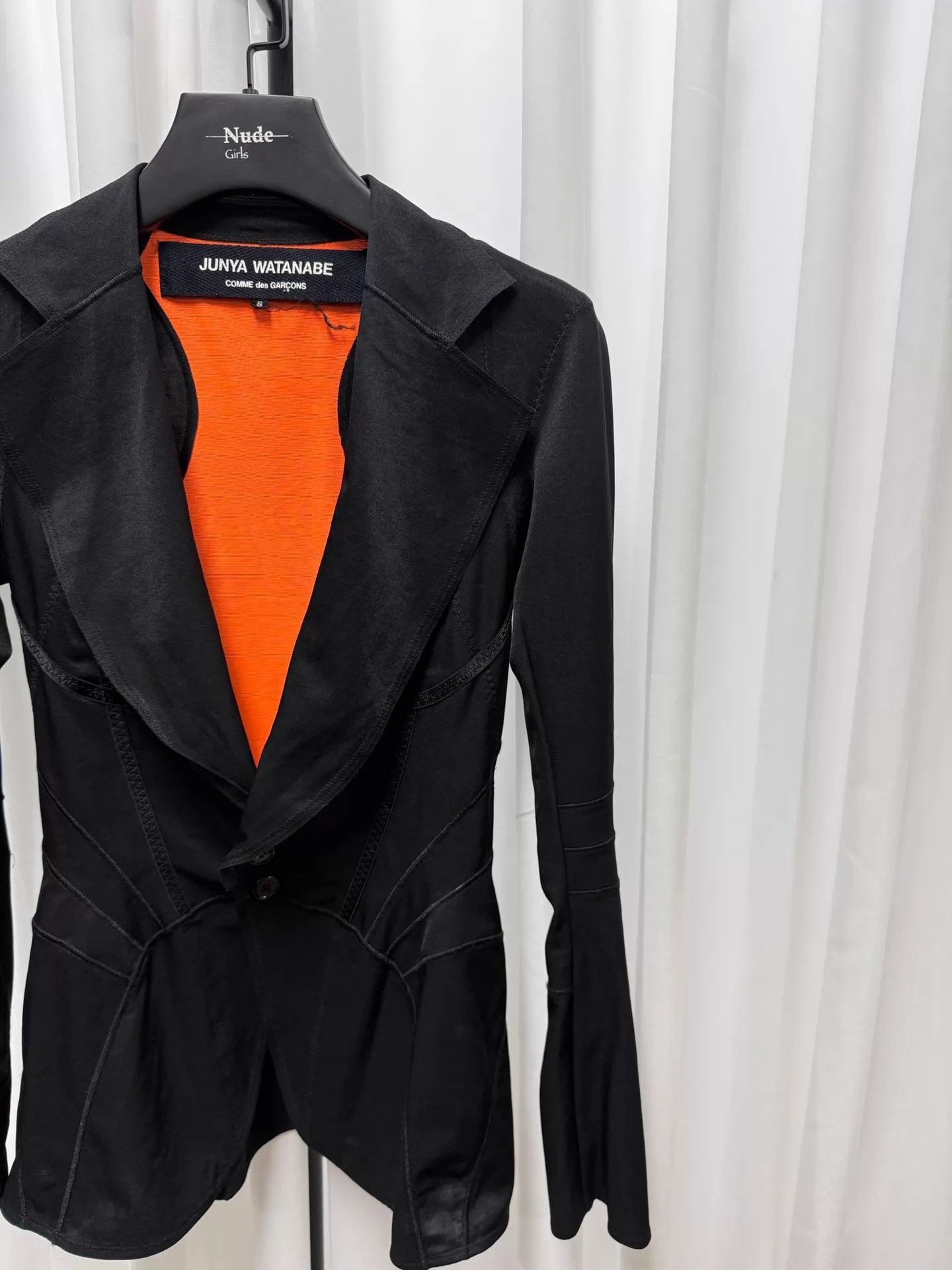 Junya Watanabe Junya Watanabe Comme des Garçons Black Slim Blazer S Size US S / EU 44-46 / 1 - 3 Thumbnail