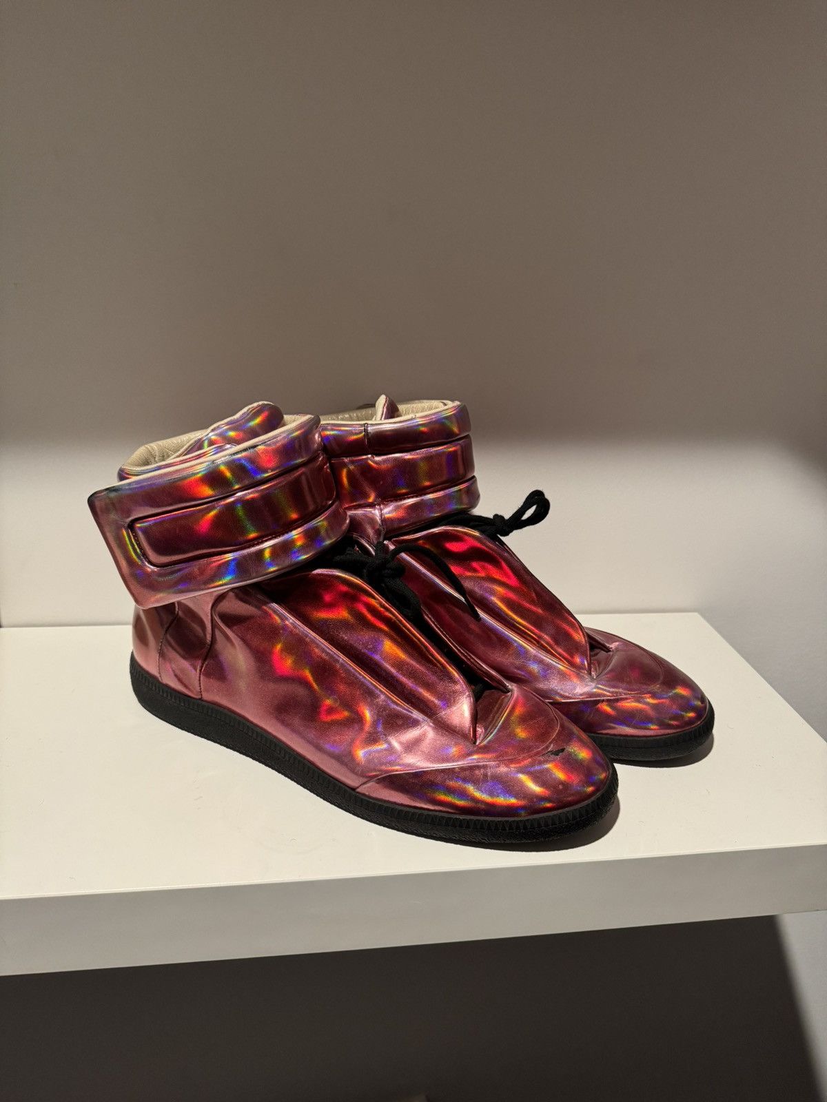 Maison Margiela Maison Margiela future iridescent red pink | Grailed