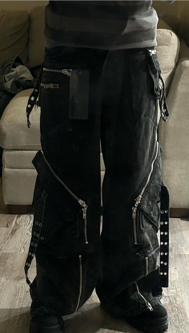 No Faith Studios No Faith Studios Cargo Raver Denim | Grailed