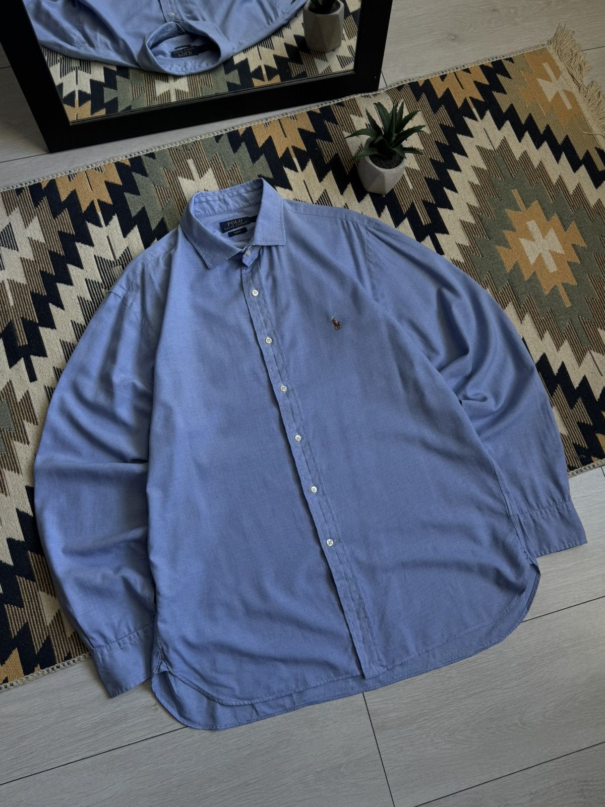 Polo Ralph Lauren Polo Ralph Lauren Button Up Shirt Size US L / EU 52-54 / 3 - 2 Thumbnail