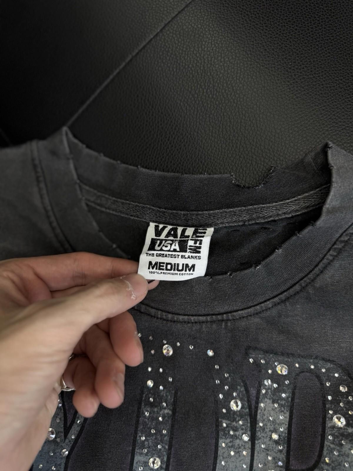 Vale Size Medium - Vale Forever Summer Stone Bling Tee Authentic Size M / US 6-8 / IT 42-44 - 6 Thumbnail