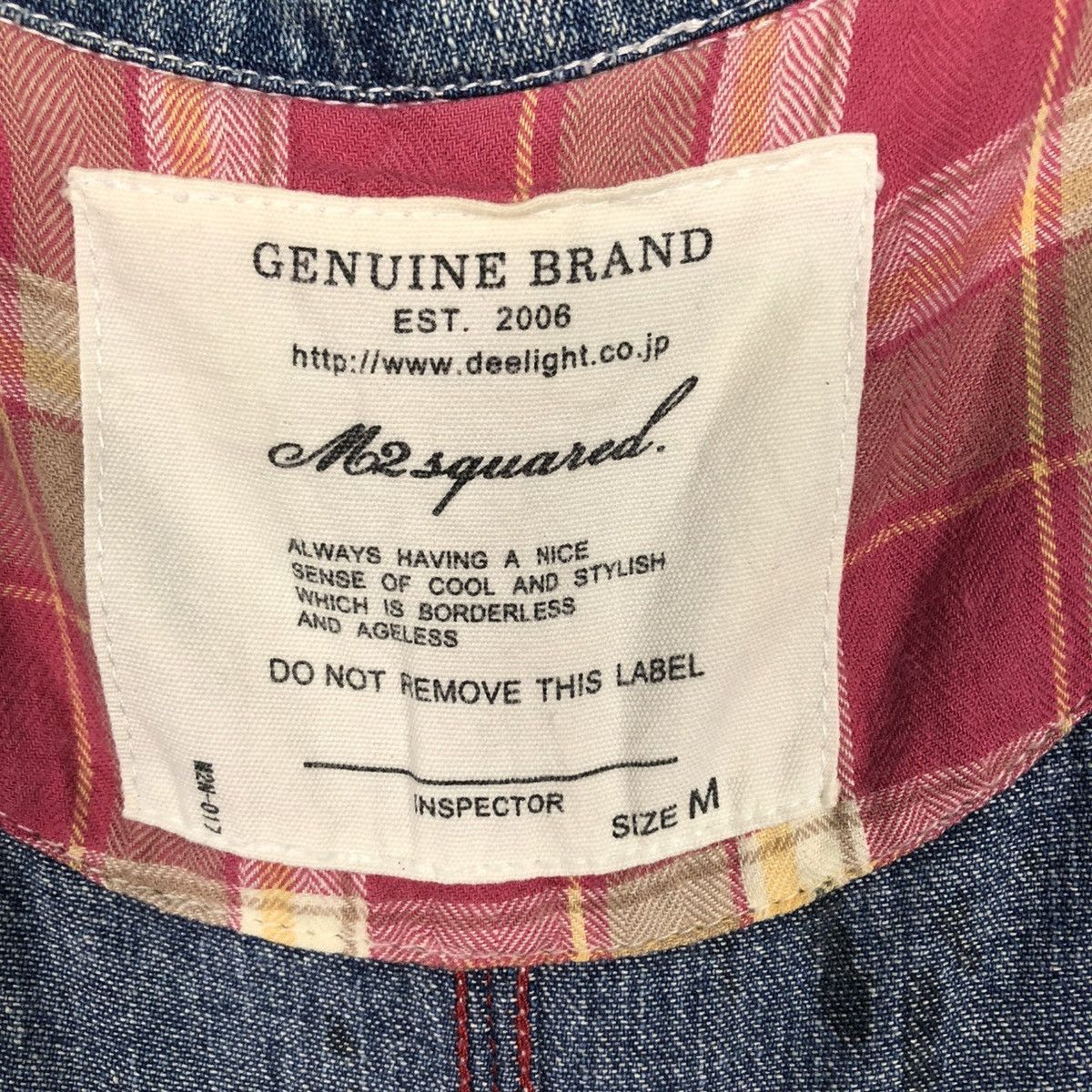 Japanese Brand 🔥M2SQUARED WORKER DENIM JACKET BLANKET ISSEY MIYAKE Size US M / EU 48-50 / 2 - 20 Thumbnail