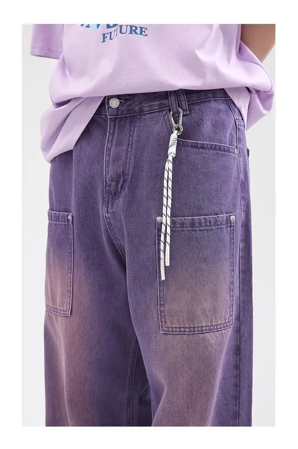VIBE faded skate hiphop baggy jeans Size US 32 / EU 48 - 3 Thumbnail