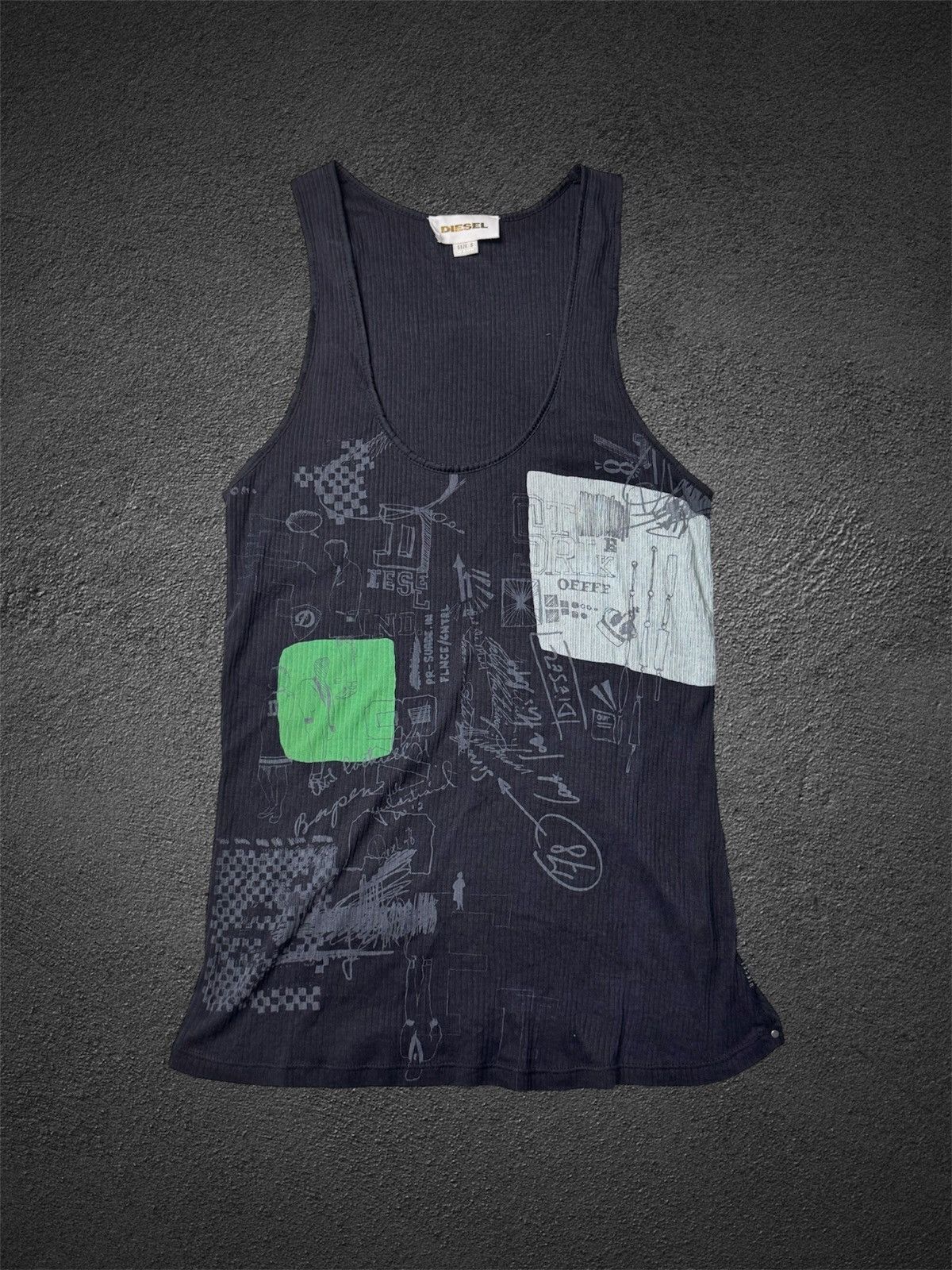 Diesel Ifsix Diesel Tank Top Size US XS / EU 42 / 0 - 1 Thumbnail