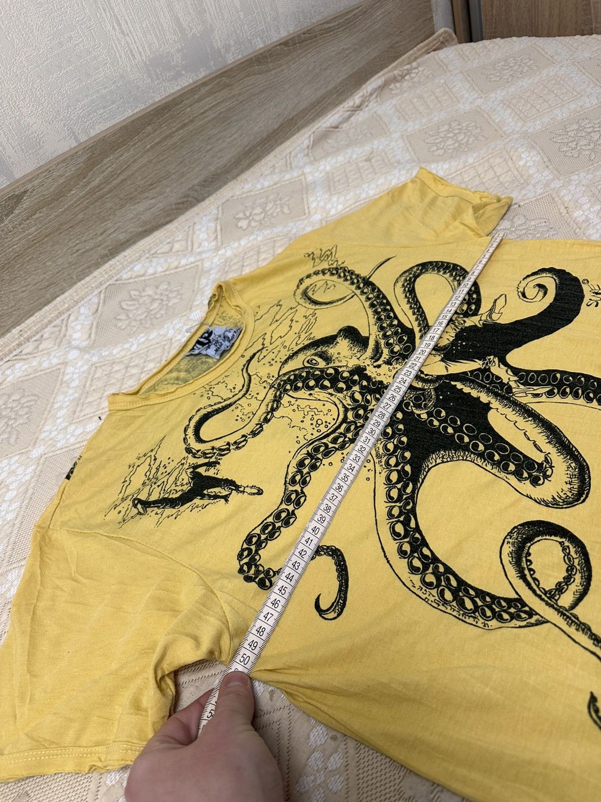 Japanese Brand 🔥 Sure Octopus Art Affliction Style T Shirt Ed Hardy Supreme Size US M / EU 48-50 / 2 - 12 Thumbnail