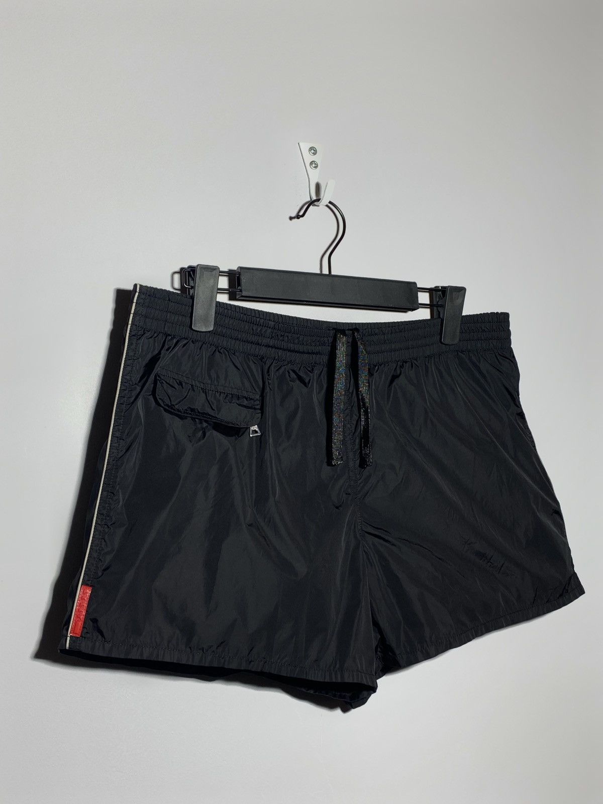 Prada Prada Red Tab S/S 2007 Women’s Nylon Shorts Size 36" / US 14 / IT 50 - 1 Thumbnail