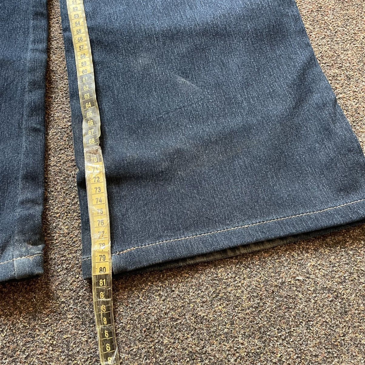 Vintage Vintage Y2K Baggy Wide Leg Faded Jeans Skater Grunge Logo Size 32" / US 10 / IT 46 - 6 Thumbnail