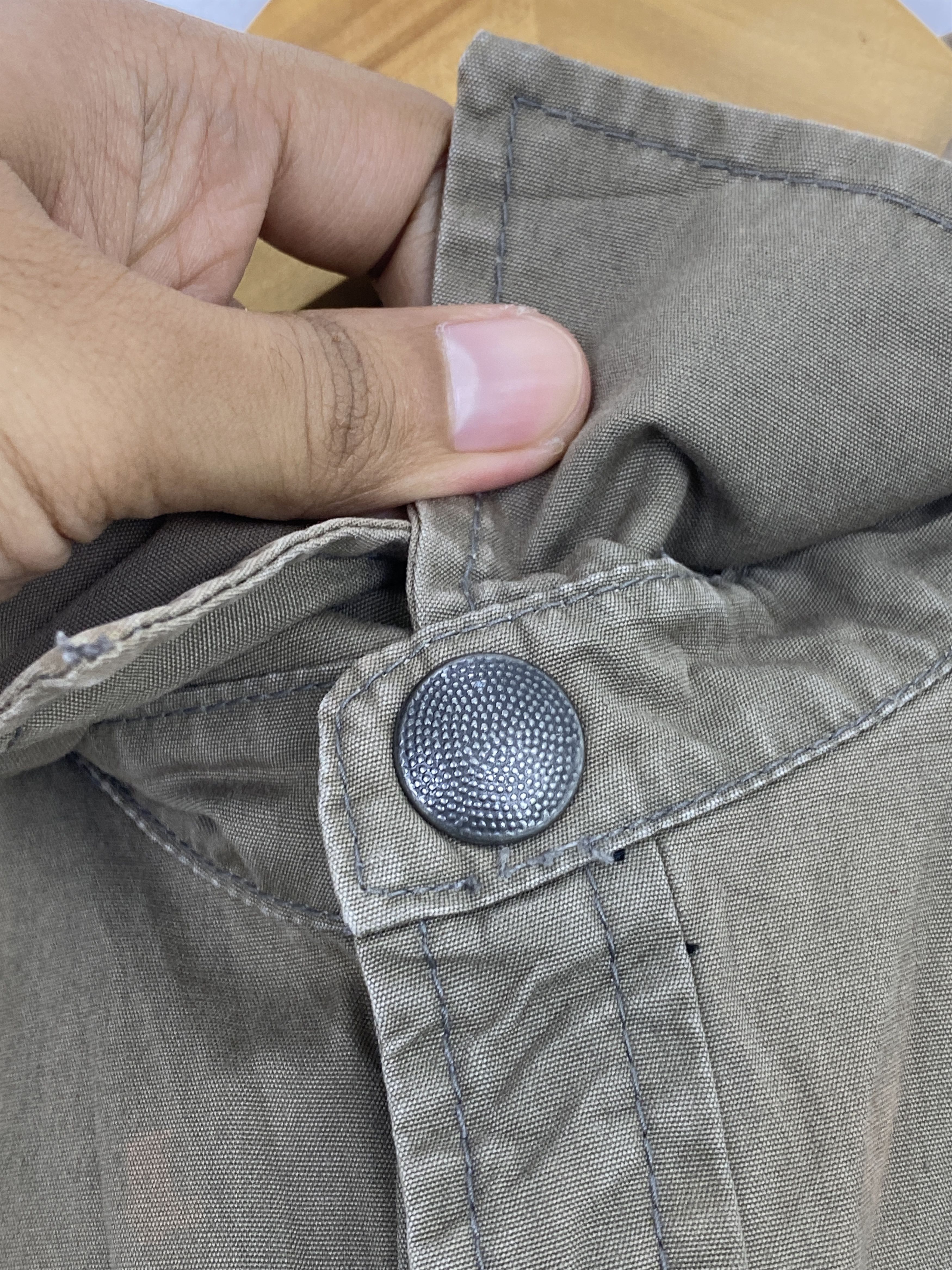 Japanese Brand Vintage Military Style Multi Pocket Denim Women Vest J1838 Size M / US 6-8 / IT 42-44 - 7 Thumbnail