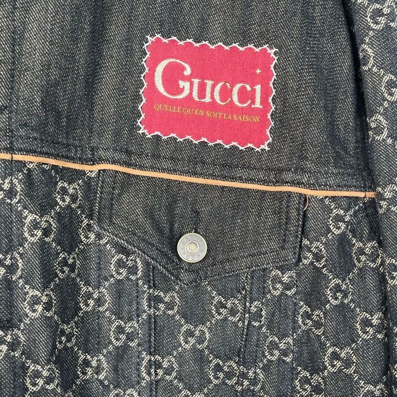 Gucci Gucci Printed Denim Jacket M Size-2506 Size US M / EU 48-50 / 2 - 5 Thumbnail