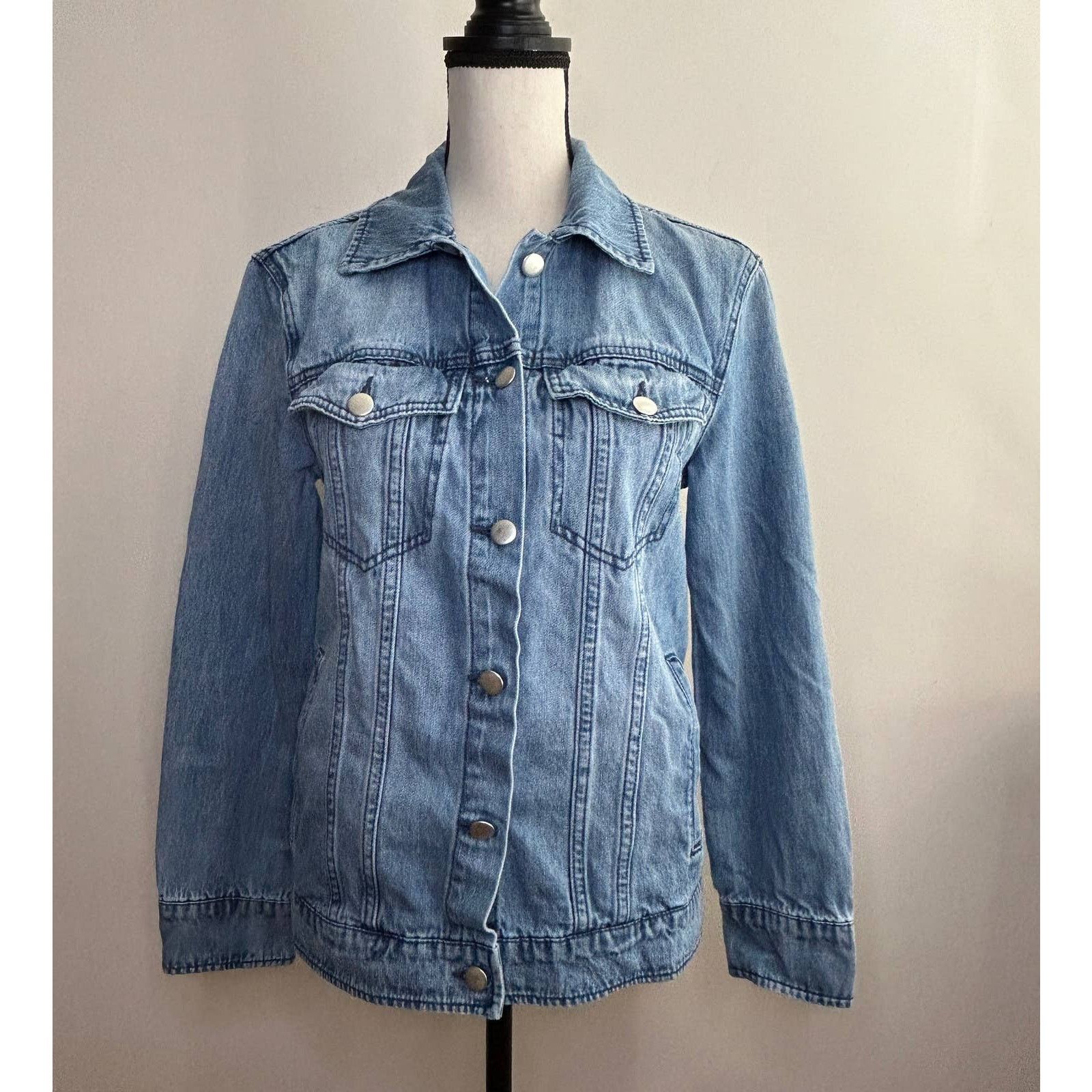 Other Bagatelle Lightweight Casual Denim Jacket Women XS GUC Size XS / US 0-2 / IT 36-38 - 3 Thumbnail