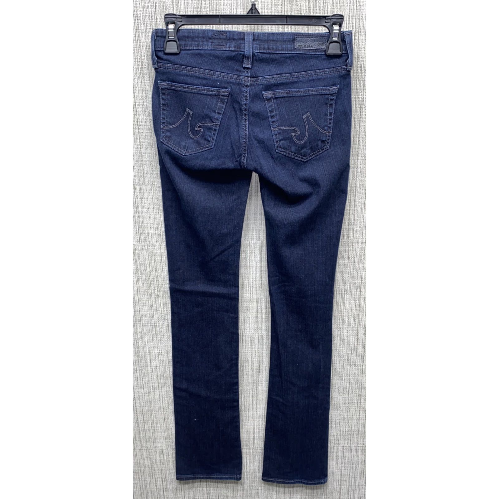 Vintage AG Adriano Goldschmied THE BALLAD Slim Boot Jeans Womens Size 24R 31 Blue Size 42" / US 20 - 4 Thumbnail