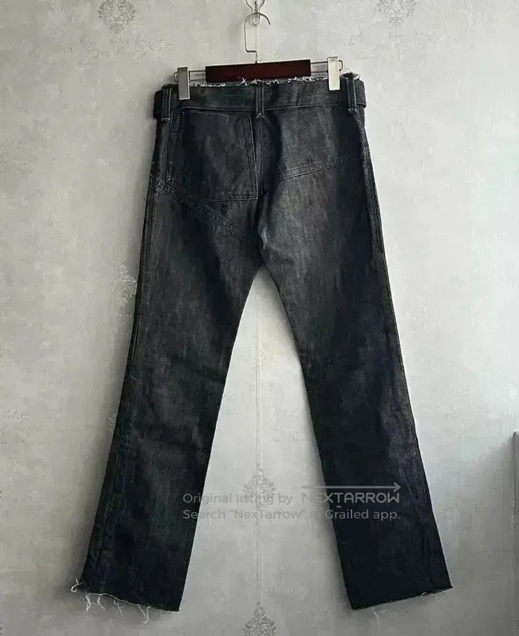 Yohji Yamamoto Sz 1 Yohji Yamamoto Distressed Joint Denim. Size US 28 / EU 44 - 2 Thumbnail