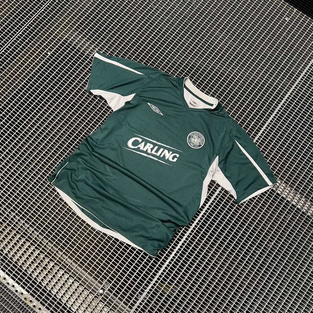 Umbro 🔥CELTIC 2004 2005 UMBRO AWAY 2 SOCCER JERSEY Size US M / EU 48-50 / 2 - 1 Thumbnail
