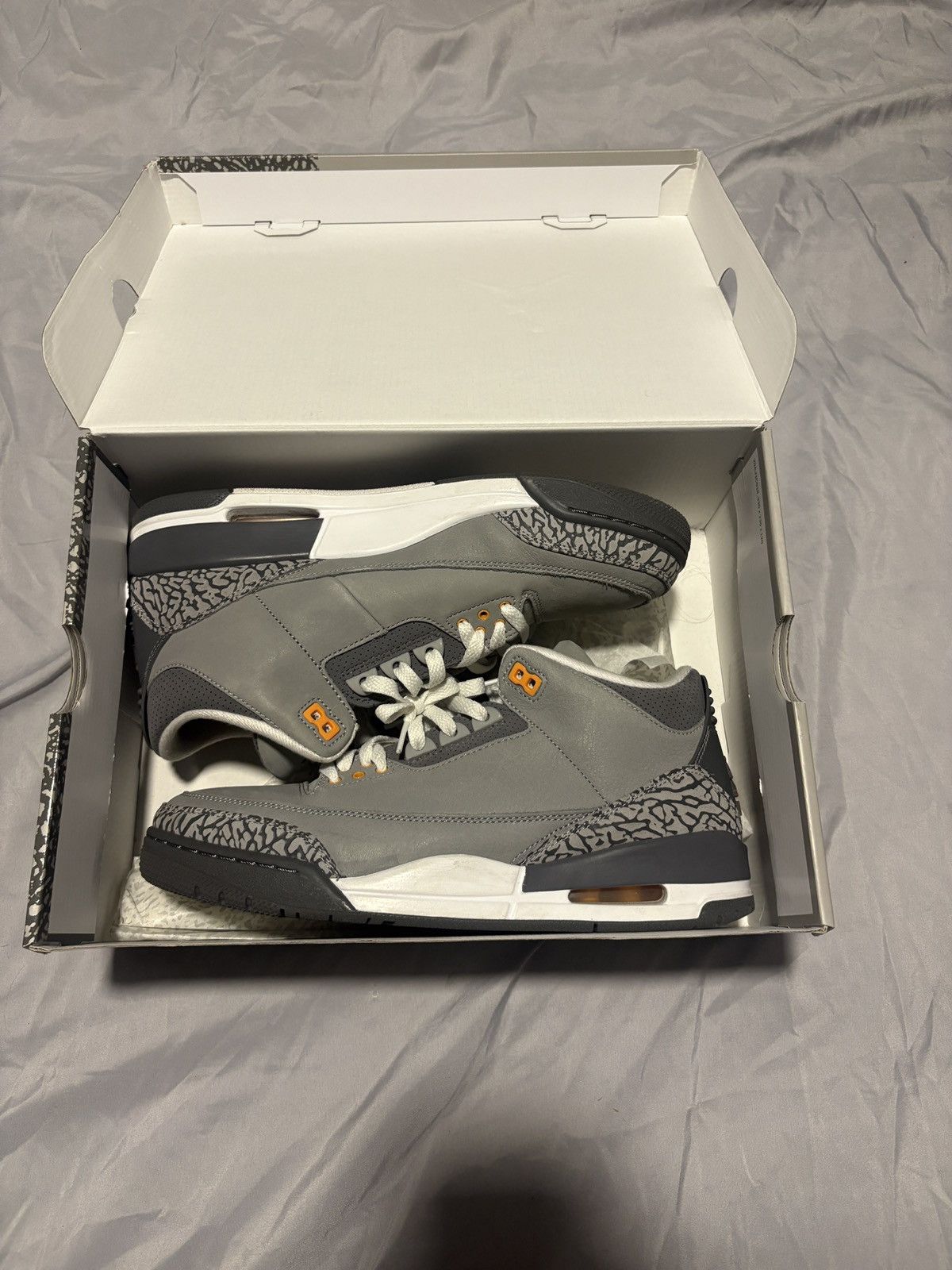 Jordan Brand Jordan 3 Cool Grey Size US 10 / EU 43 - 1 Thumbnail