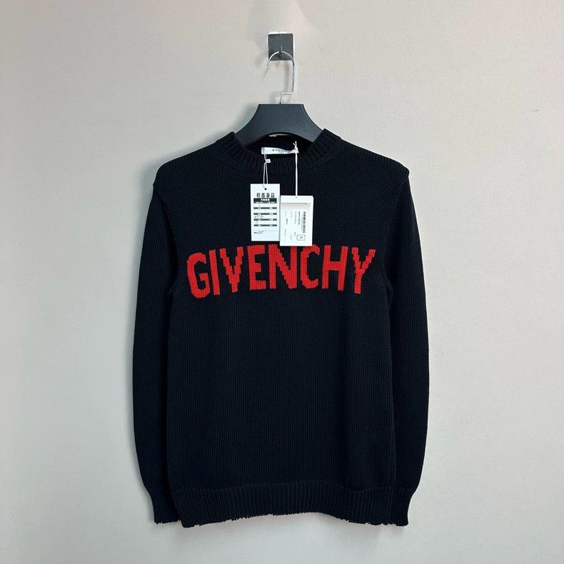 Givenchy Givenchy New Logo Embroidered Sweater - dmc Size US S / EU 44-46 / 1 - 1 Thumbnail