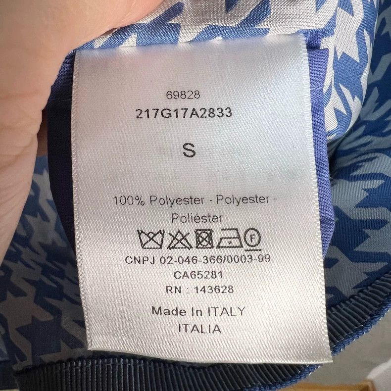 Dior Dior Blue thousand-bird check hooded vest Size S / US 4 / IT 40 - 4 Thumbnail