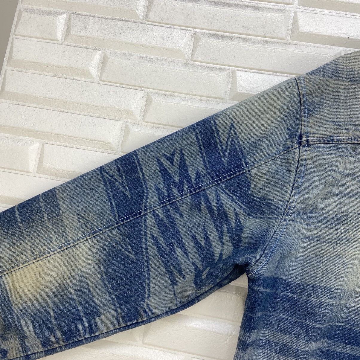 Japanese Brand Blue Story Street Fashion Native Soft Denim Bomber Style Size US S / EU 44-46 / 1 - 9 Thumbnail