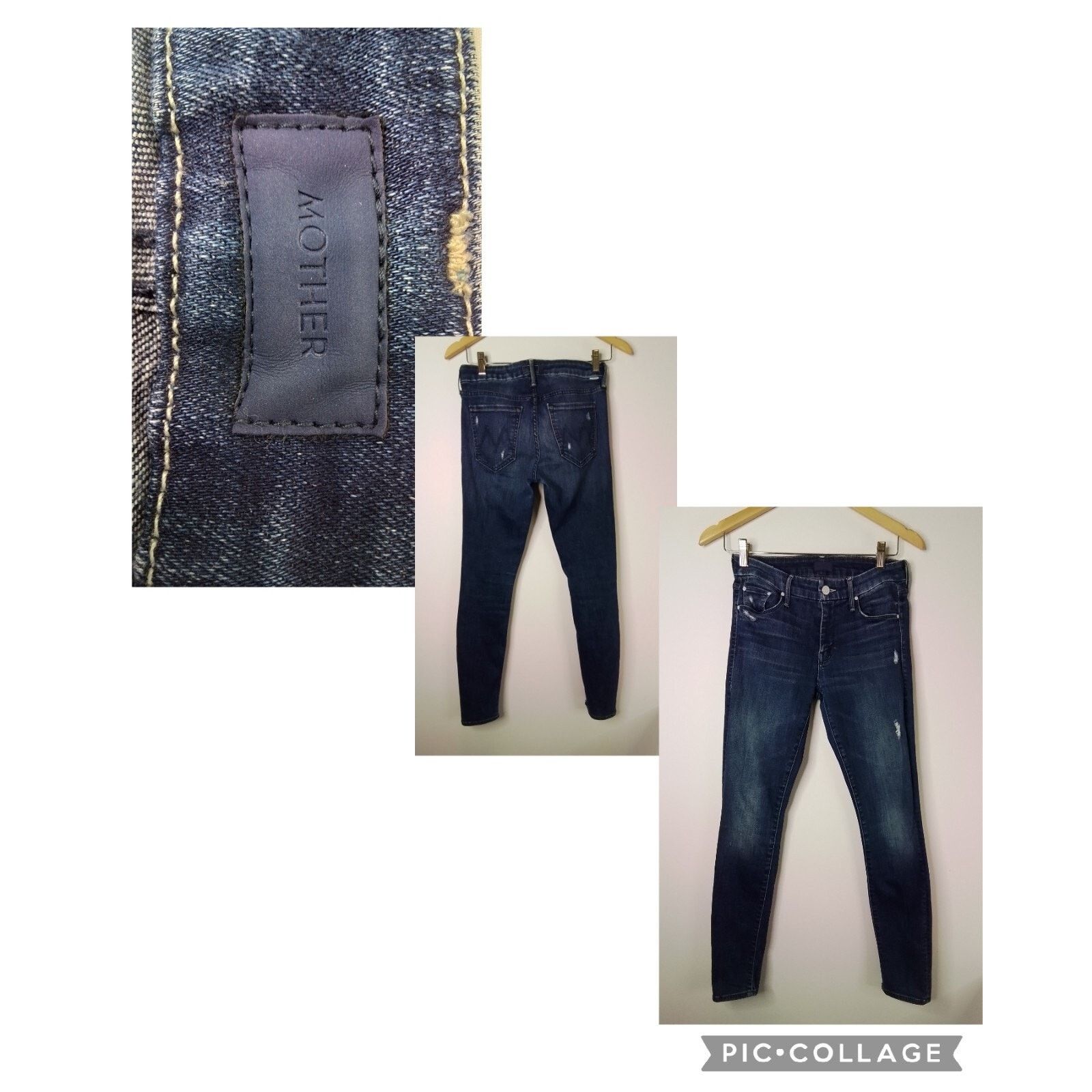 MOTHER Mother Denim Jeans Women's 26 The Looker Size 26" / US 2 / IT 38 - 1 Thumbnail