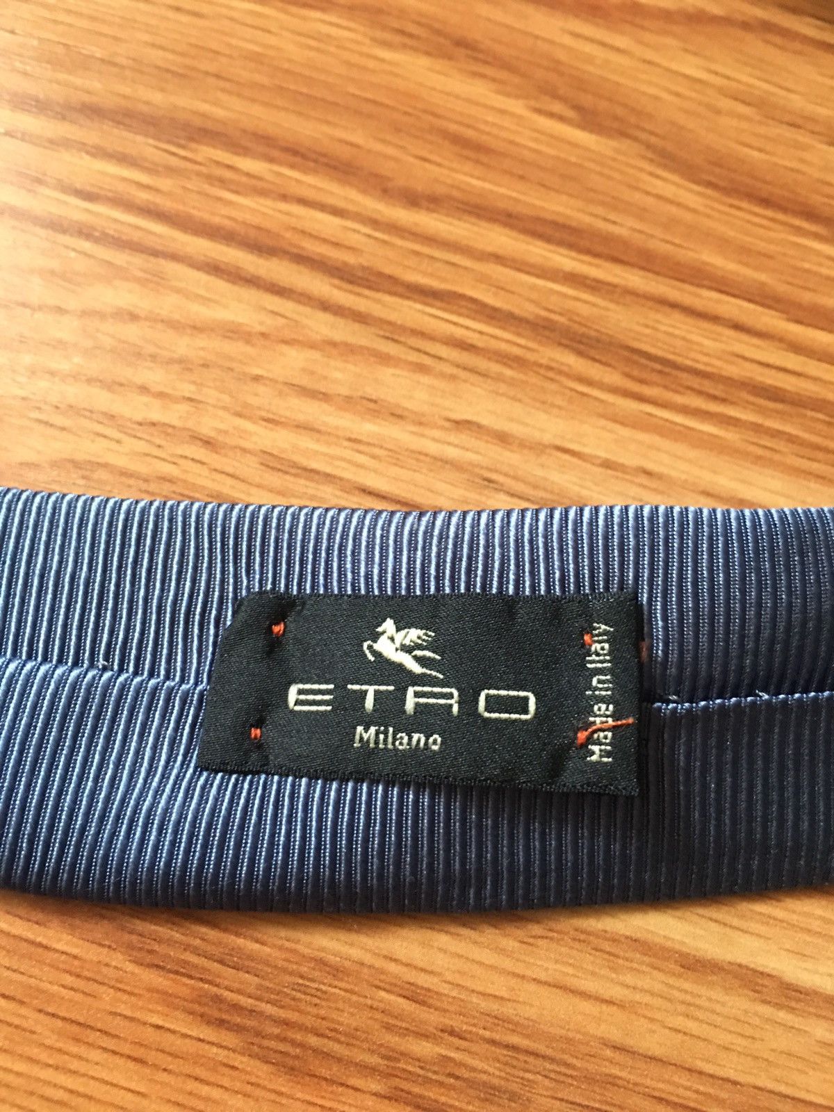 Etro ETRO Milano Blue Elegant Silk Mens Neck Tie Size ONE SIZE - 4 Thumbnail
