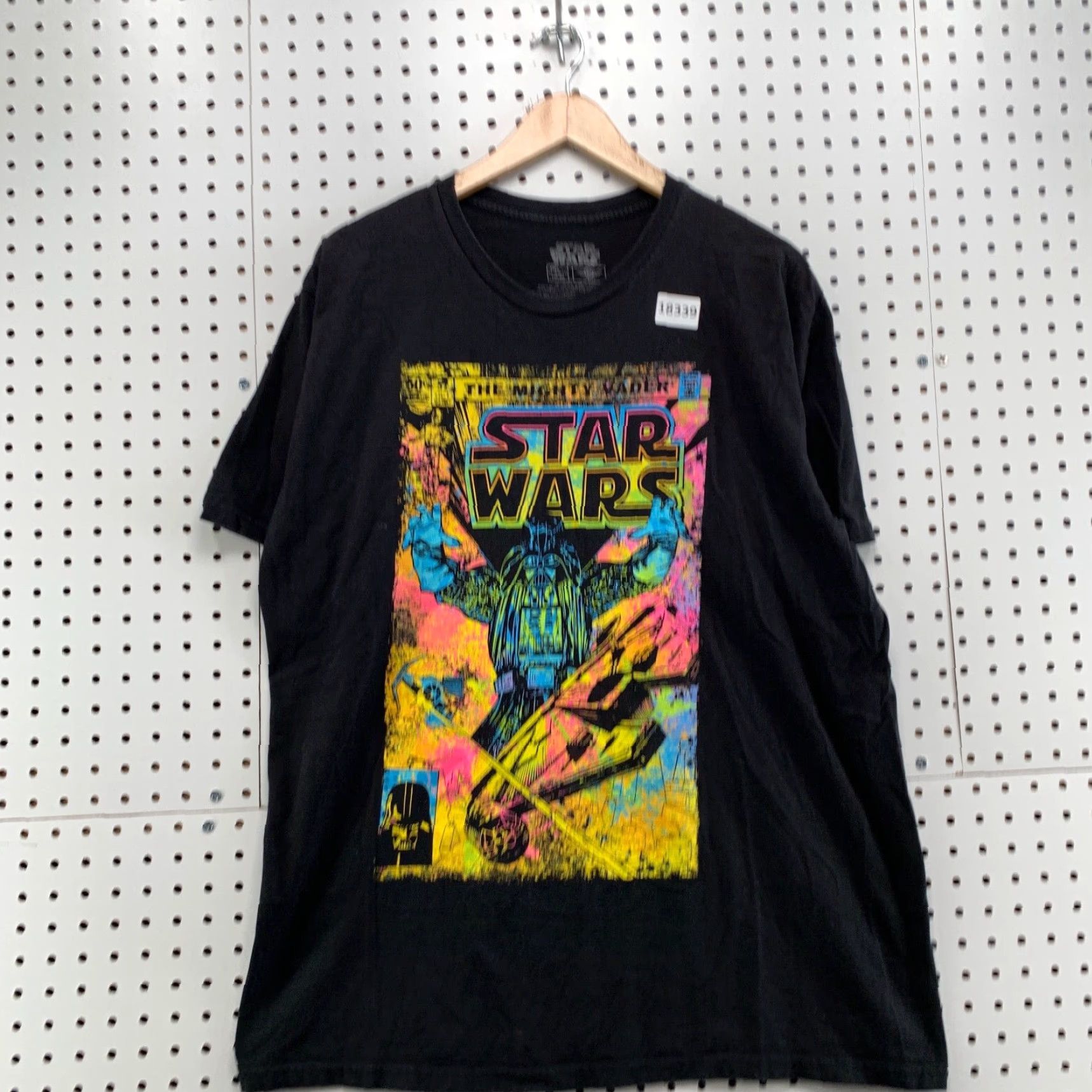 Star Wars Star Wars The Might Darth Vader Comic Shirt Black Colorful Graphic Adult L Mens Size US L / EU 52-54 / 3 - 2 Thumbnail