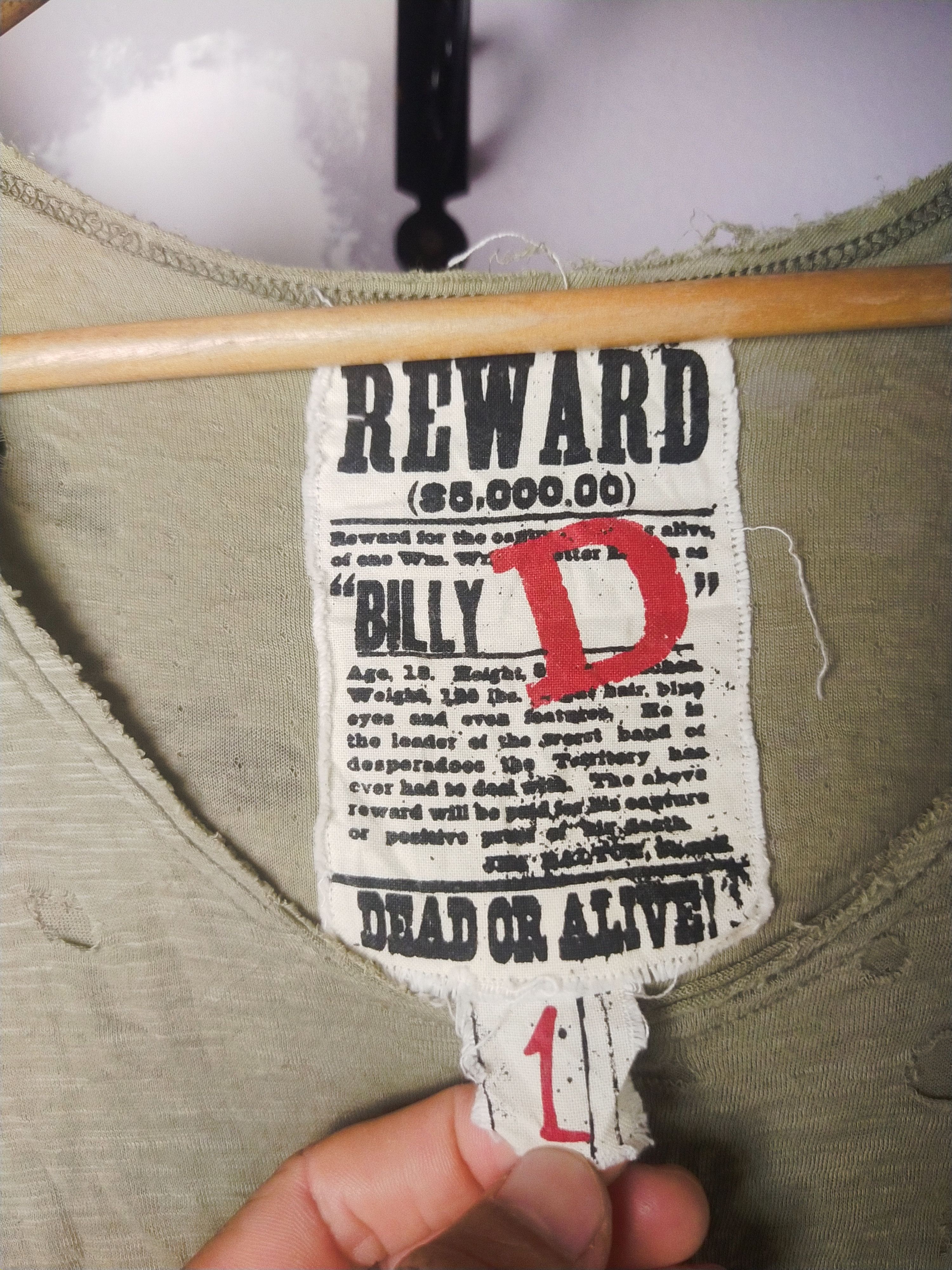 Bounty Hunter BILLY D x Reward $5,000.00 Size S / US 4 / IT 40 - 8 Thumbnail