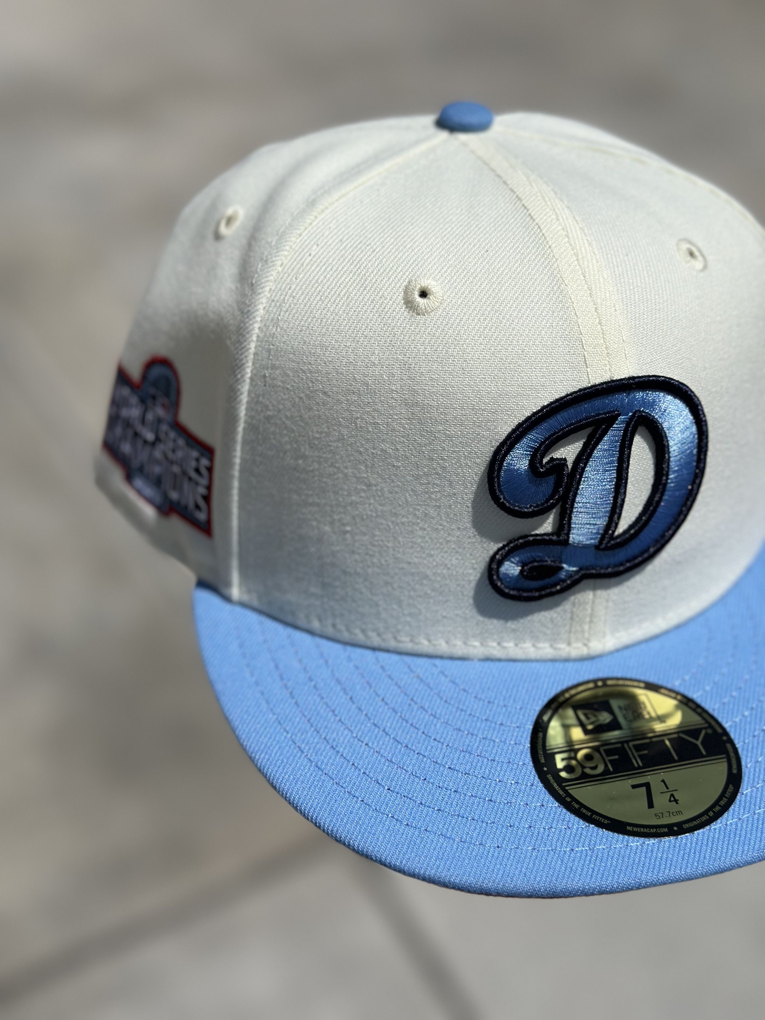 Hat Club 7 1/4 LA Dodgers 2020 World Series Champs Patch Size ONE SIZE - 1 Thumbnail