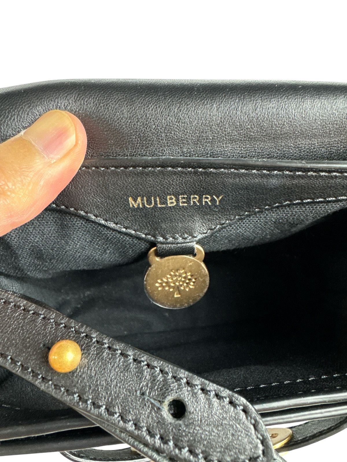Mulberry $1190 Mulberry Bayswater Small shoulder Silky Nappa Bag Size ONE SIZE - 3 Thumbnail