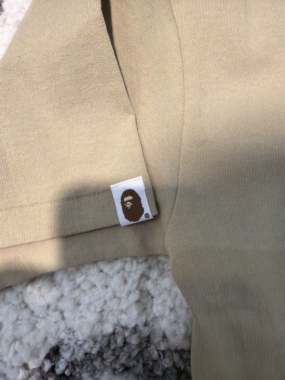 Bape College Letter Logo Tee Size-S Brand New Quick Ship