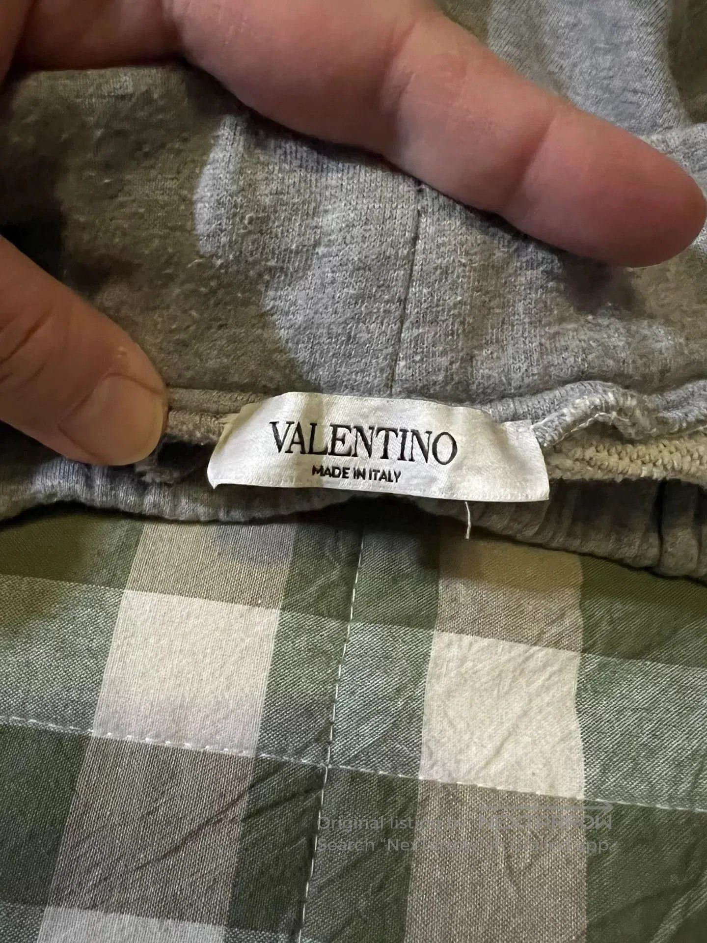 Valentino valentino gray pink stripe casual pants. Size 23" - 6 Thumbnail