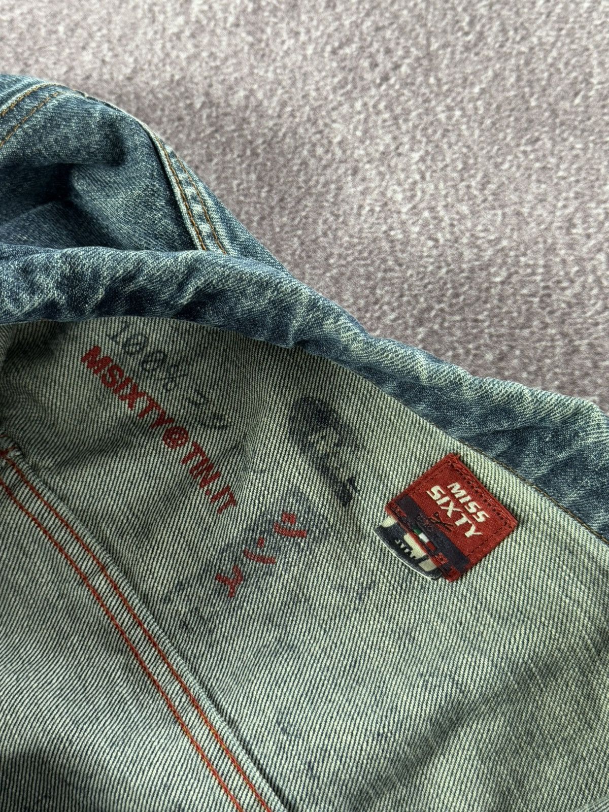 Miss Sixty Vintage miss sixty 00s denim trucker jacket Size S / US 4 / IT 40 - 9 Thumbnail
